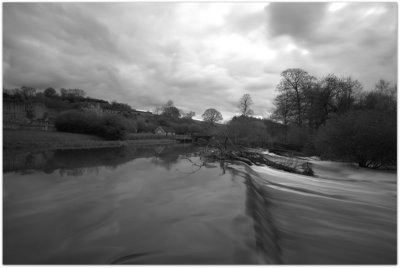 River Derwent In Full Flow