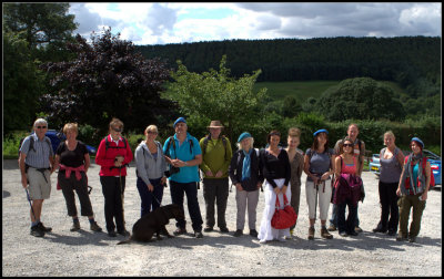 Blue Beret Walking Party