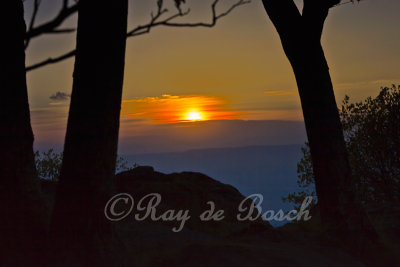 Sunset at Shenandoah, VA