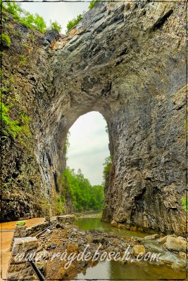 The other side of Natural Bridge