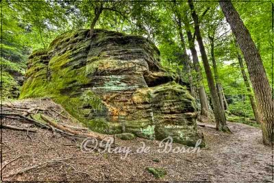 Indian Head  Rock Formation, Cuyahoga Valley, OH