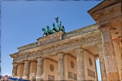 Brandenburg Gate, one of Europe's most famous landmarks