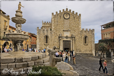 13th century cathedral (duomo) in Taormina