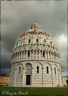 The Baptistry of St. John (Battistero di San Giovanni), Pisa, Italy