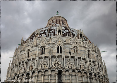 The Baptistry of St. John (Battistero di San Giovanni), Pisa, Italy