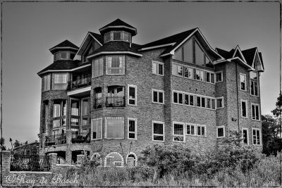 A house along the shore of Lake Huron, Mackinac City