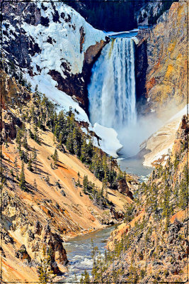 Yellowstone's Artist's Point, WY