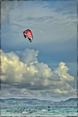Kite surfing in Boracay