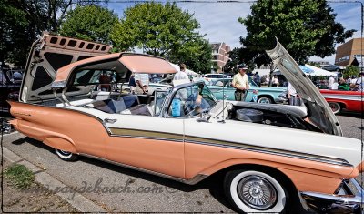 57 Ford Skyliner with retractable hardtop