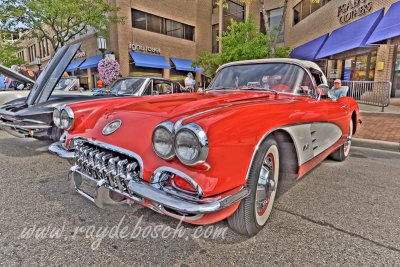 A classic '58 Vette convertible