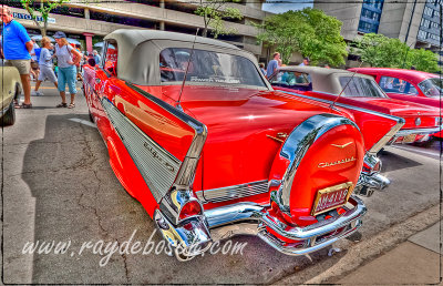 '57 Chevy Bel Air Convertible with Continental Kit