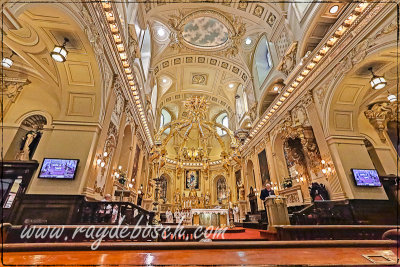 High Mass at Basilica of Notre Dame of Quebec