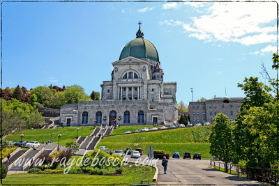 St. Joseph's Oratory, Montreal, one of the world's largest basilicas...