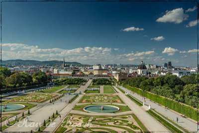 Vienna Scene taken from the Belvedere