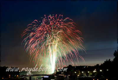 Regensburg fireworks