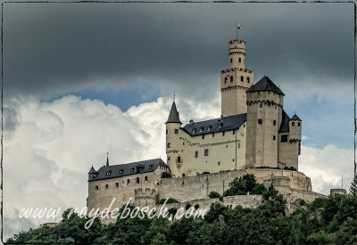 The Marksburg Castle, one of the most beautiful castles along the Rhine