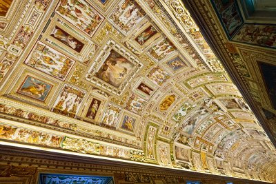Hall Ceiling Vatican Museum