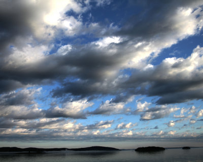 Penobscot Bay at sunrise