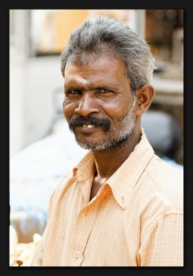 A Man at Krishnara Market
