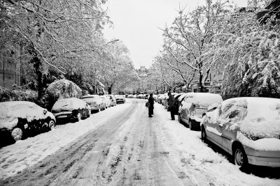 Roma con la neve