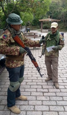 Mag off at safe areas always..