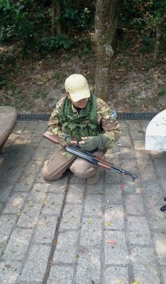 One-Zero showing proper technique