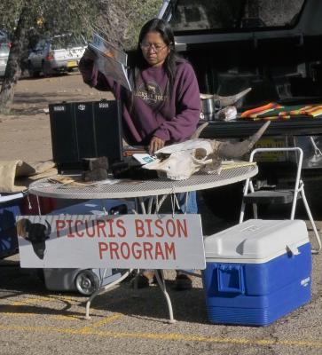 Bison Meat Vendor