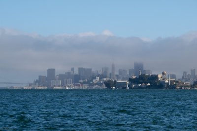 g1404 Evening Fog rolling over the City