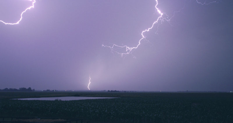 Lightning in Southern Illinois