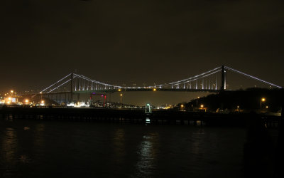 Älvsborgsbron sedd från Nya Varvet, Göteborg