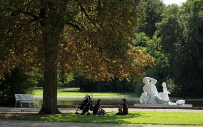 Vilostund i skugga, Schwetzinger slottspark