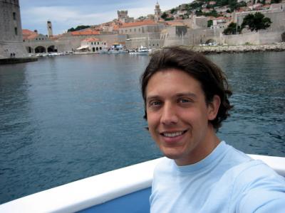 zach on the ferry