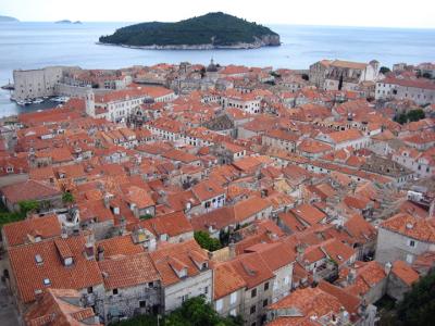 dubrovnik from the walls