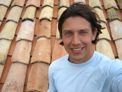 zach, and the lovely roof tiles