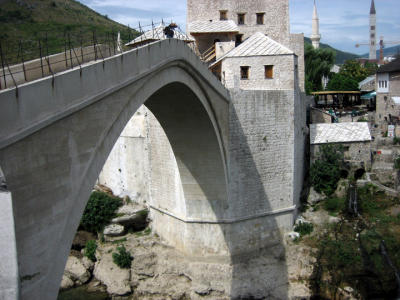 the old bridge, looking west