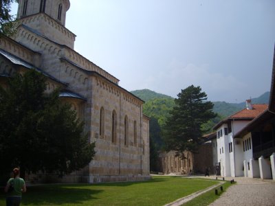 Decan monastery near Pec