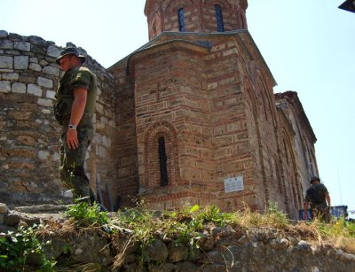 KFOR troops in prizren