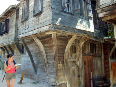 a typical house in sozopol