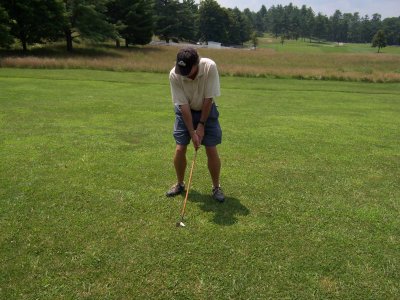 Oakhurst - Kenny hits half a ball