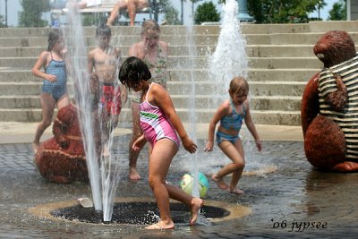 kids love a fountain