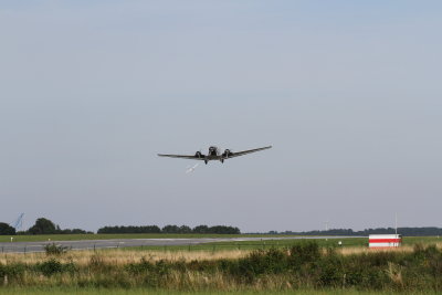 Junkers JU52/3m at Kiel Airport (KEL)