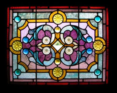 Stained glass window