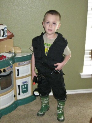 Serious SWAT guy