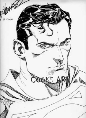 Brad Walker did this great p&i SuperMan for me at the 2010 SuperCon in Miami