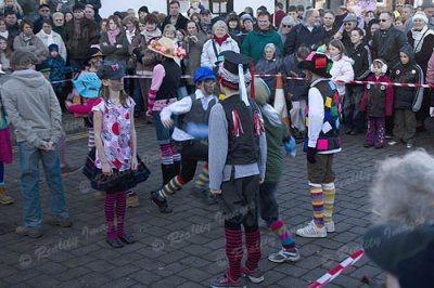 Whittlesea Straw Bear Festival 2008 , New Road Molly ( average age 9 years )