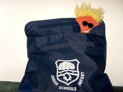 Dammit tried to go to school with William today.