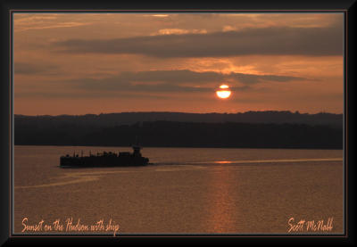 Sunset on the Hudson with ship  Title.jpg