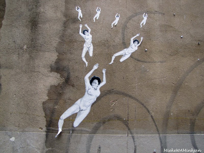 Stencil art at Rankins Lane