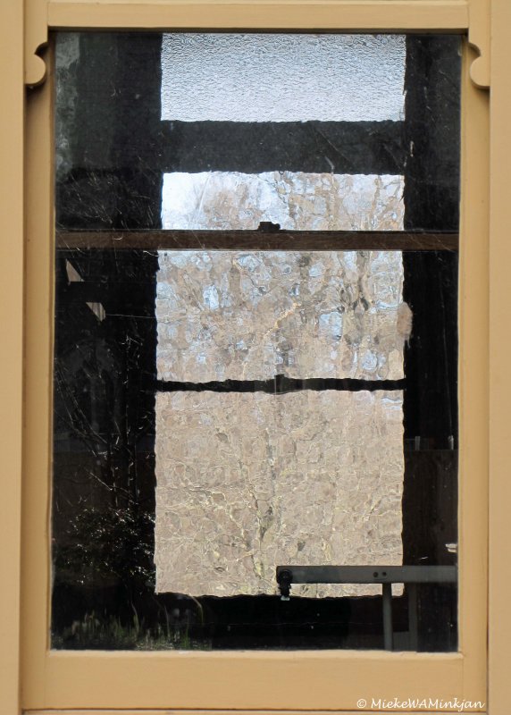 Trough a window