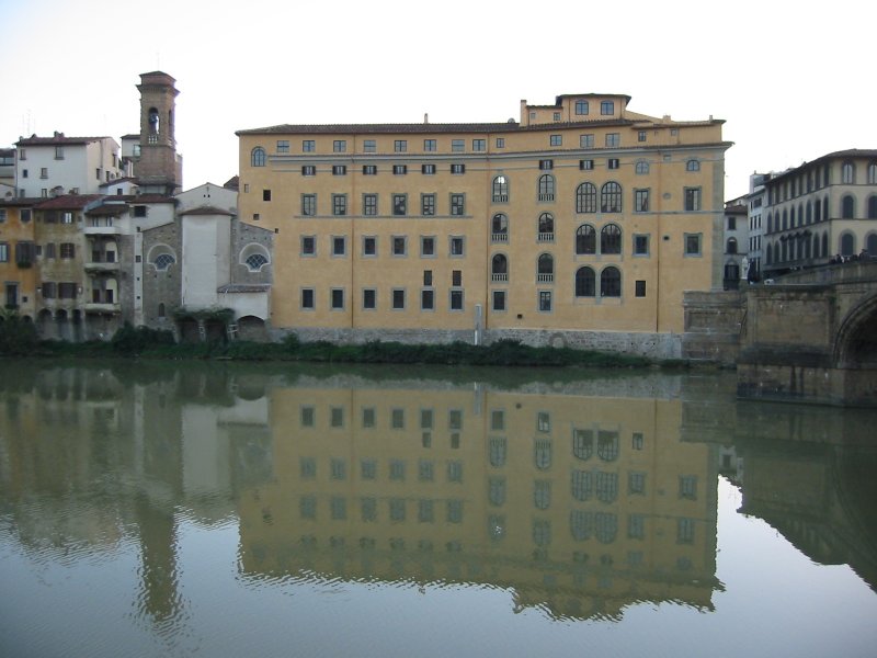 scene at the arno river